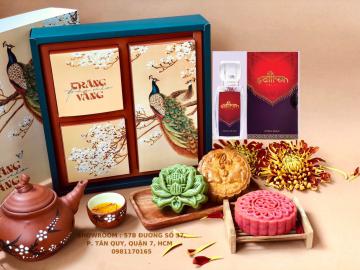 Set TRĂNG VÀNG 1 - Qùa Trung Thu cao cấp