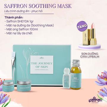 The Journey of Skin | Bộ sản phẩm Phục Hồi Và Trị Mụn Saffron Soothing Mask