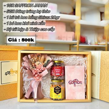 Set quà có hoa #12 - Qùa tặng sức khỏe