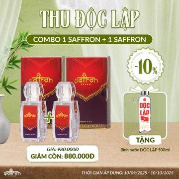 COMPO 2 HỘP SAFFRON SALAM 1GR