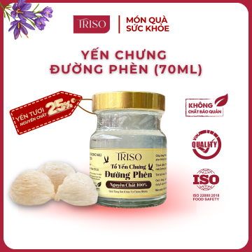 YẾN CHƯNG ĐƯỜNG PHÈN  (25% YẾN)