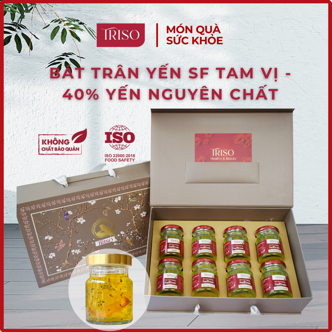 BÁT TRÂN YẾN #3 - SAFFRON MIX TAM VỊ { 40% yến }