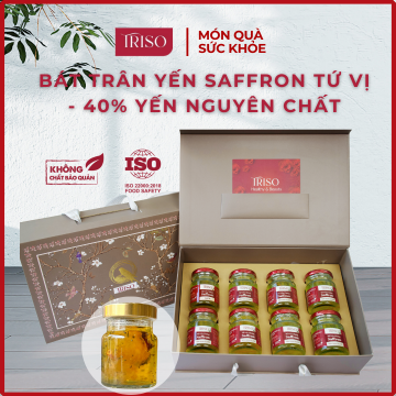 BÁT TRÂN YẾN #4 - SAFFRON MIX TỨ VỊ { 40% yến }