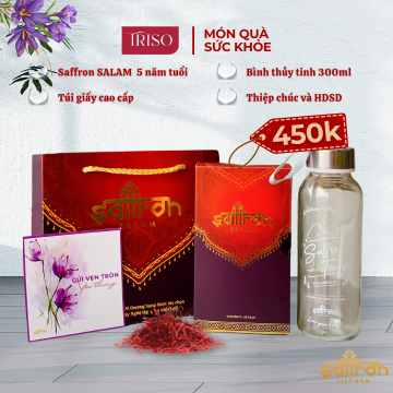 SAFFRON SALAM hộp 1GR {Tặng bình thủy tinh}