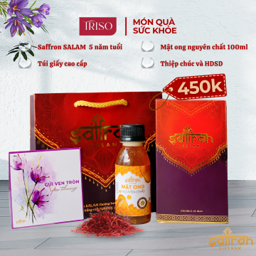 SAFFRON SALAM hộp 1GR {Tặng mật ong nguyên chất}