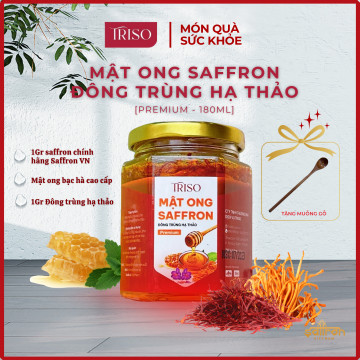 MẬT ONG SAFFRON ĐÔNG TRÙNG HẠ THẢO CAO CẤP