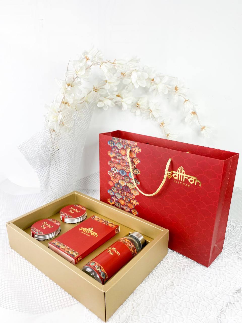 Hộp quà Ba Tư - saffron SALAM