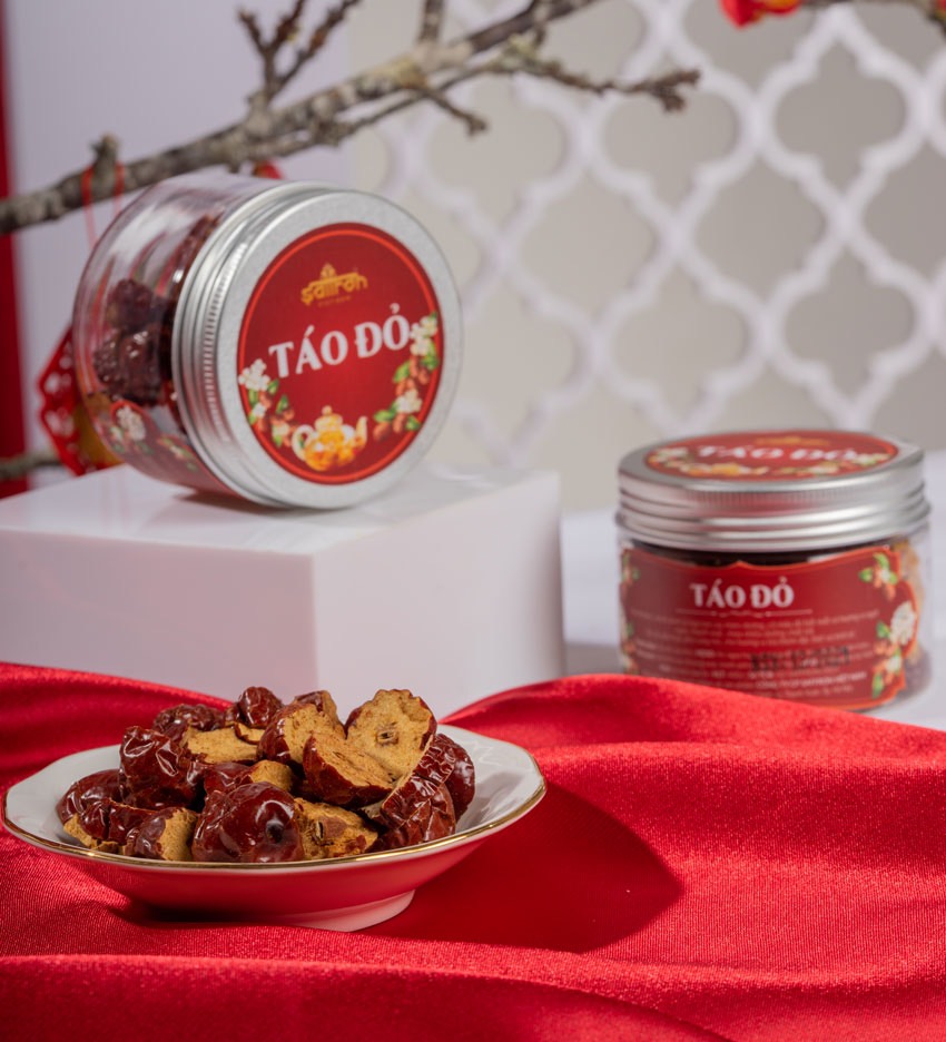 Set quà 20/11 Farah (Mật ong saffron Đông trùng hạ thảo & 2 hũ trà)