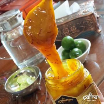 Mật ong Saffron tinh bột nghệ 180ml