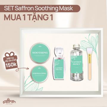 The Journey of Skin | Bộ sản phẩm Phục Hồi Và Trị Mụn Saffron Soothing Mask